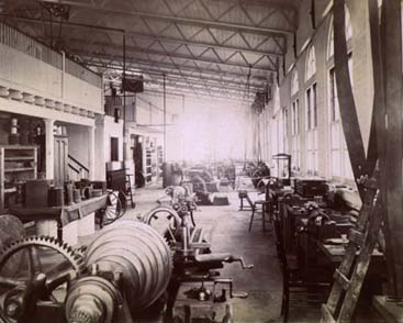 Wardenclyffe interior.