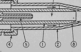 Drawing showing a component of Tesla's beam weapon